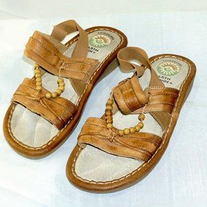 Earth Shoe Ginseng Gelron 2000 sandals 6.5 EUC